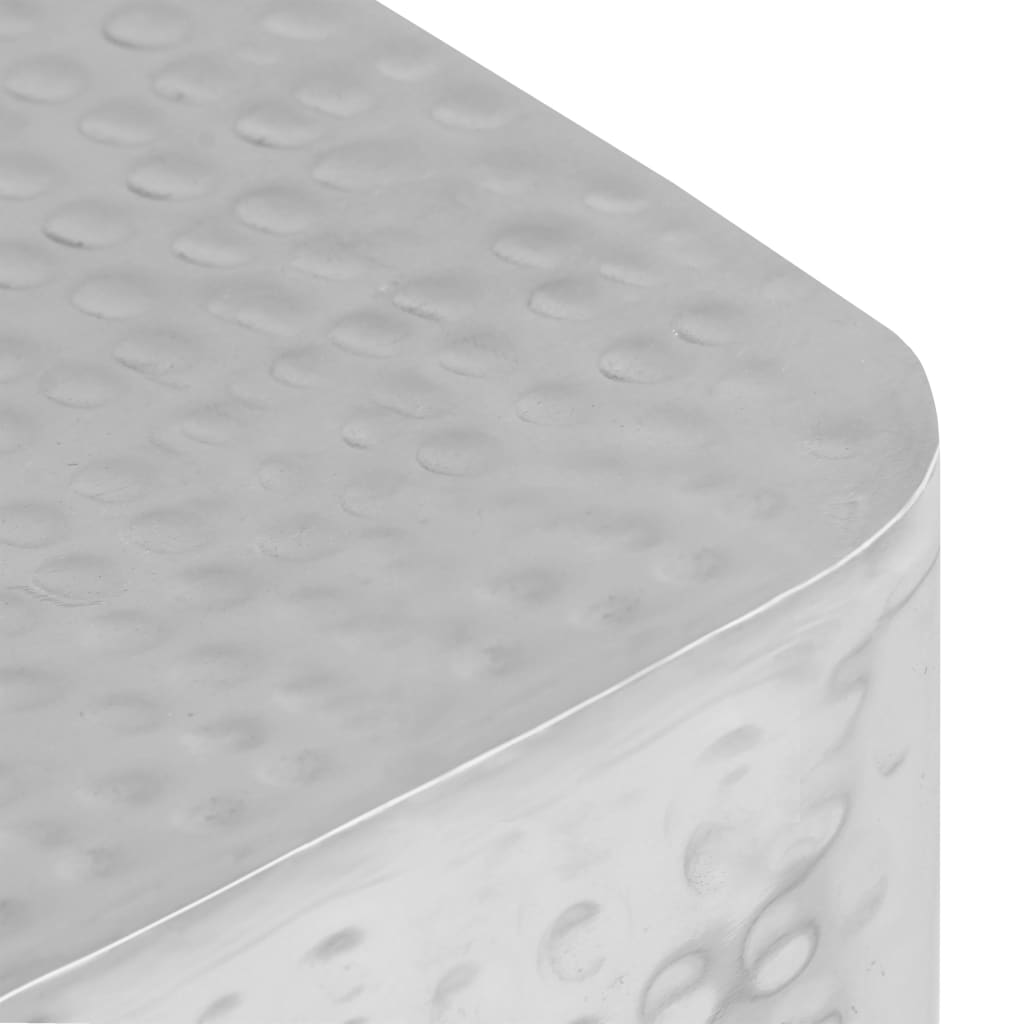 Soffbord DIV. 2 st aluminium silver