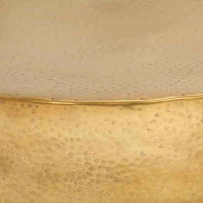 Soffbord DIV. hamrad aluminium 70x30 cm mässing