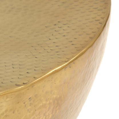 Soffbord DIV. hamrad aluminium 70x30 cm mässing