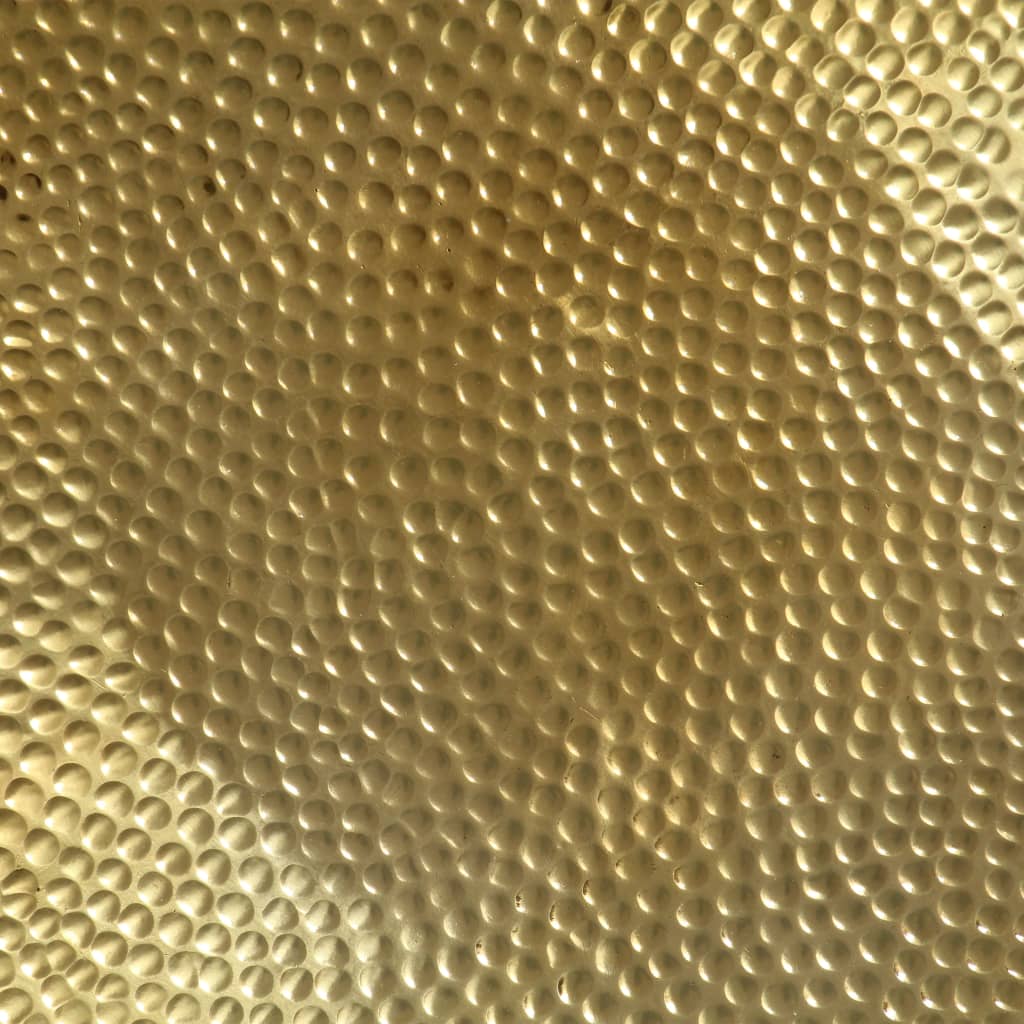 Soffbord DIV. hamrad aluminium 70x30 cm mässing