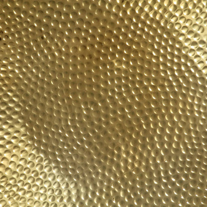 Soffbord DIV. hamrad aluminium 70x30 cm mässing