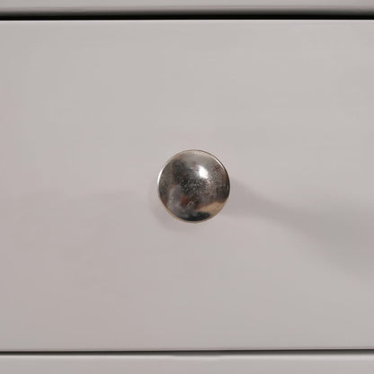 Skänk Trä 110x33,5x70 cm massiv ek