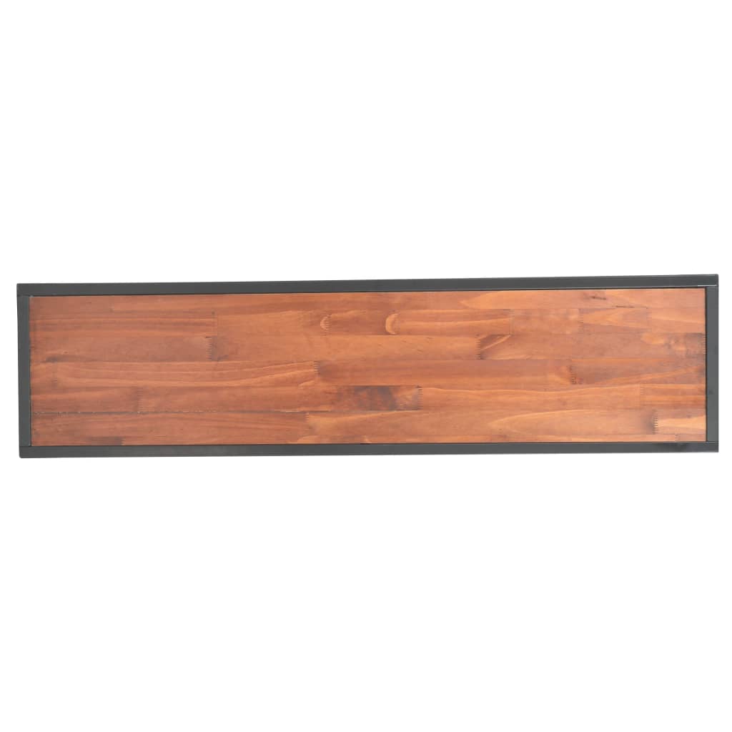 TV-Möbel Trä TV-Bänk med 3 lådor 120x30x60 cm massiv furu