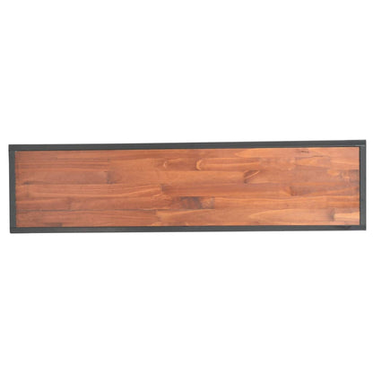 TV-Möbel Trä TV-Bänk med 3 lådor 120x30x60 cm massiv furu