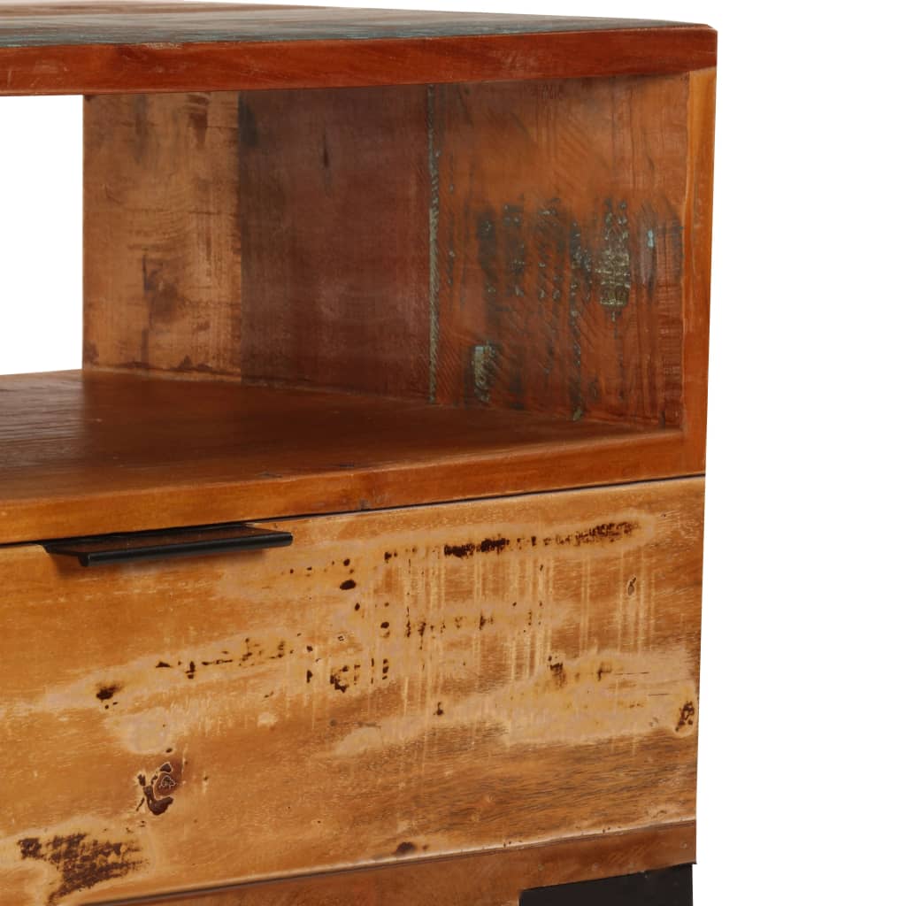 TV-Möbel Trä TV-Bänk 118x35x45 cm massivt återvunnet trä