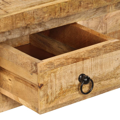 Soffbord Trä 90x45x35 cm massivt mangoträ