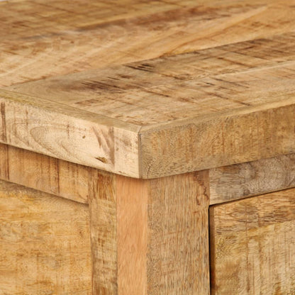 Soffbord Trä 90x45x35 cm massivt mangoträ