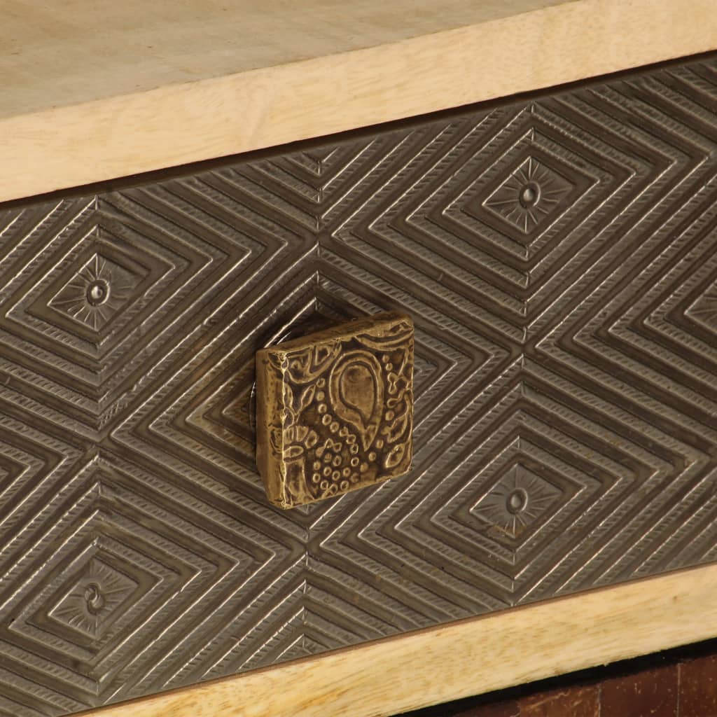 TV-Möbel Trä TV-Bänk 120x30x40 cm massivt mangoträ