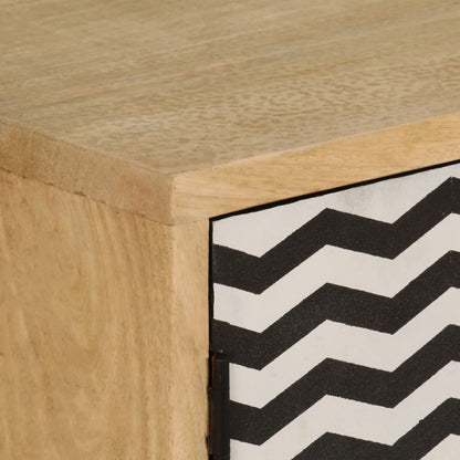 Skänk Trä 120x30x75 cm massivt mangoträ