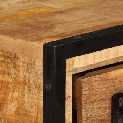 TV-Möbel Trä TV-Bänk med lådor 120x30x40 cm massivt mangoträ