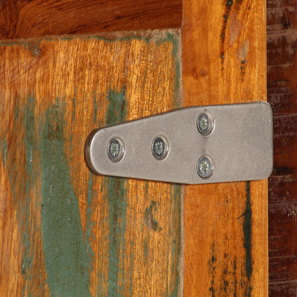 Sängbord Nattduksbord Trä 50x30x50 cm massivt återvunnet trä