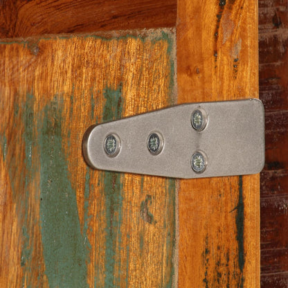 Sängbord Nattduksbord Trä 50x30x50 cm massivt återvunnet trä