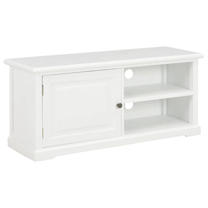 TV-Möbel Vit TV-Bänk 90x30x40 cm trä