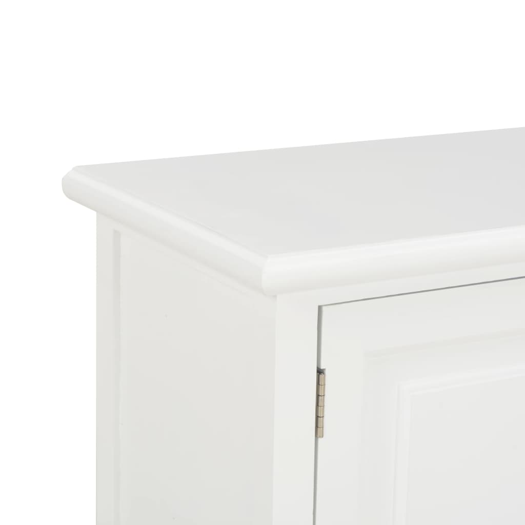 TV-Möbel Vit TV-Bänk 90x30x40 cm trä