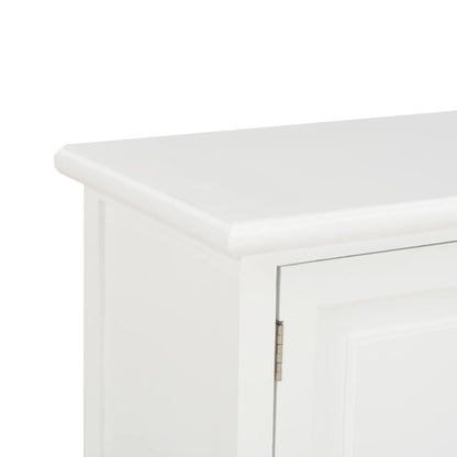 TV-Möbel Vit TV-Bänk 90x30x40 cm trä
