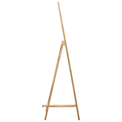 Väggspegel 48x46,5x150 cm massiv ek