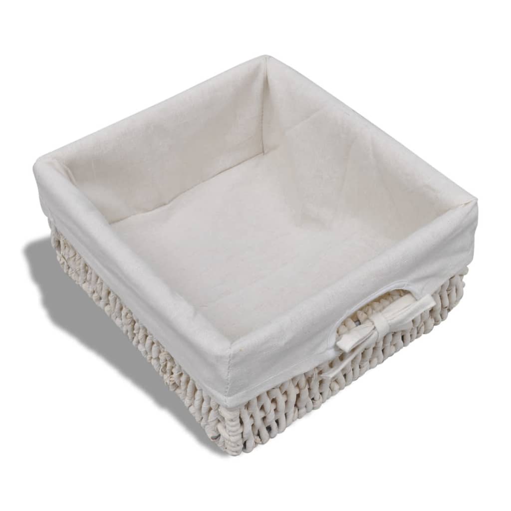 Hallbänk Vit 62x33x42 cm paulownia