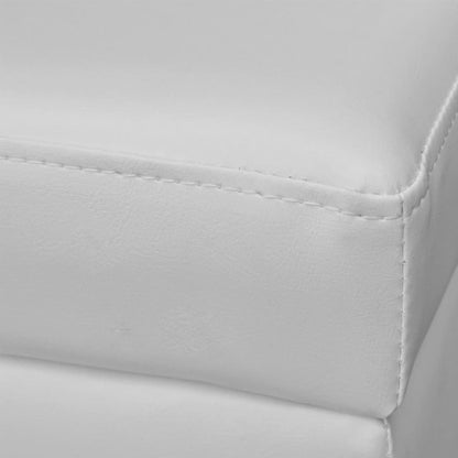 Förvaringsbänk lång Trä Vit