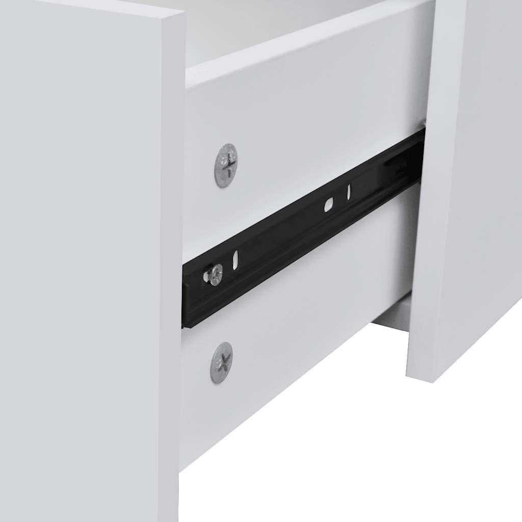 Skänk Vit med 4 lådor 60x30,5x71 cm