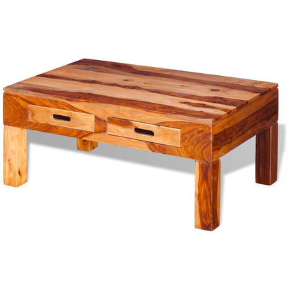 Soffbord Trä massivt sheshamträ