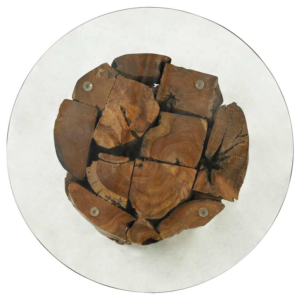 Soffbord Trä massivt drivved 60 cm