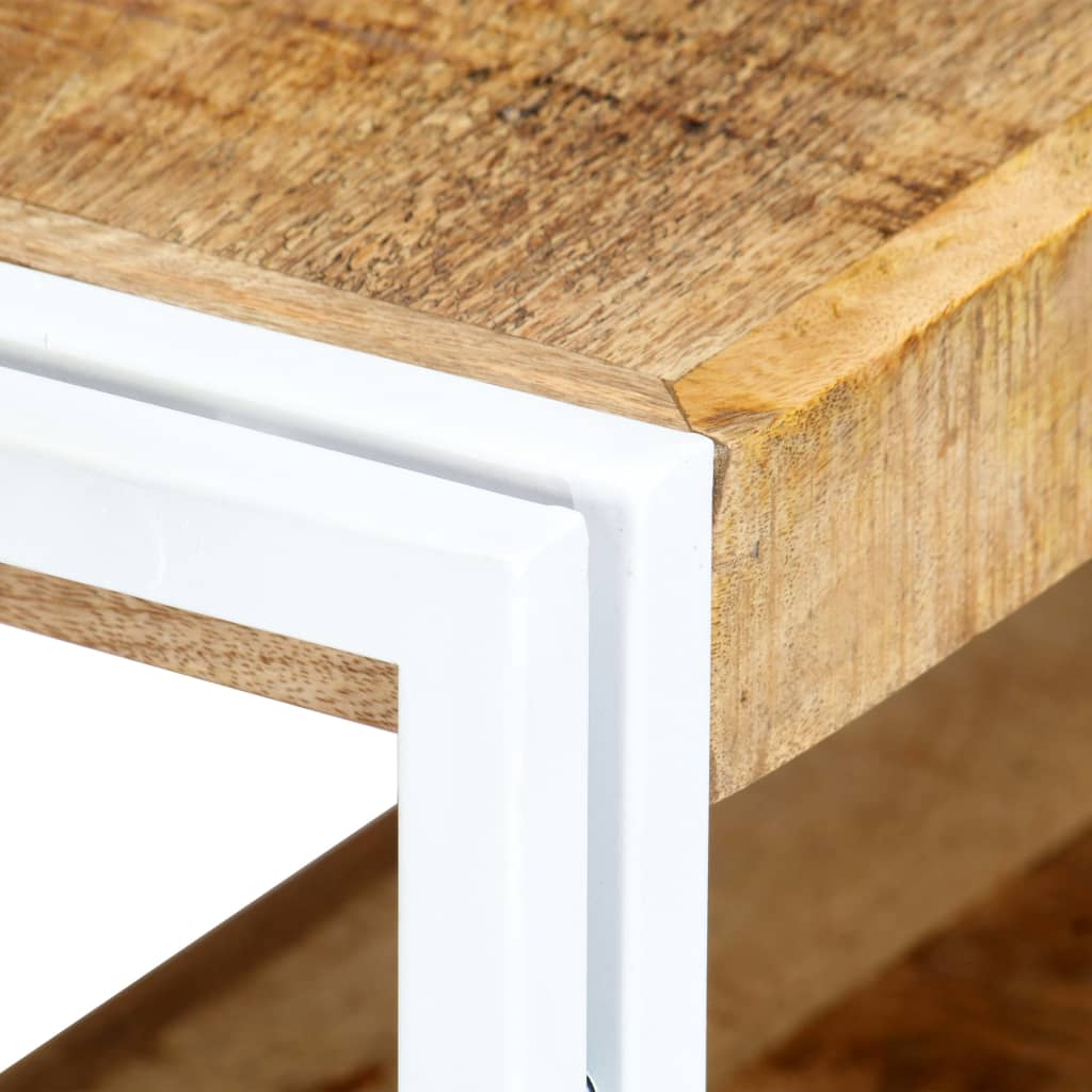 TV-Möbel Trä TV-Bänk 90x30x40cm massivt mangoträ