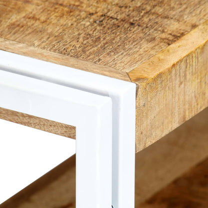 TV-Möbel Trä TV-Bänk 90x30x40cm massivt mangoträ