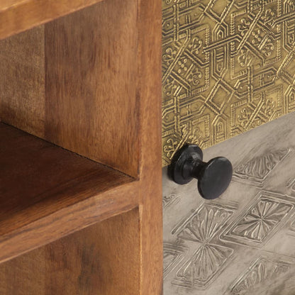 TV-Möbel Trä TV-Bänk 140x30x40 cm massivt akaciaträ