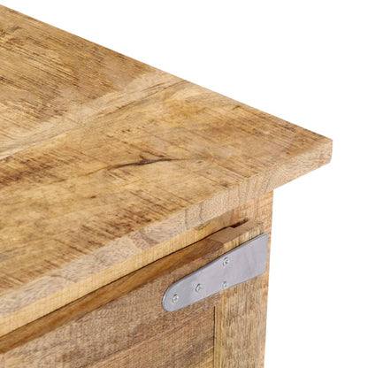 Soffbord Trä 70x70x30 cm massivt mangoträ