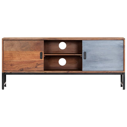 TV-Möbel Trä TV-Bänk 120x30x49 cm massivt akaciaträ