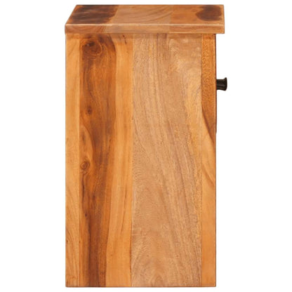 Sängbord 40x30x50 cm massivt trä