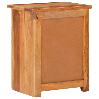 Sängbord 40x30x50 cm massivt trä