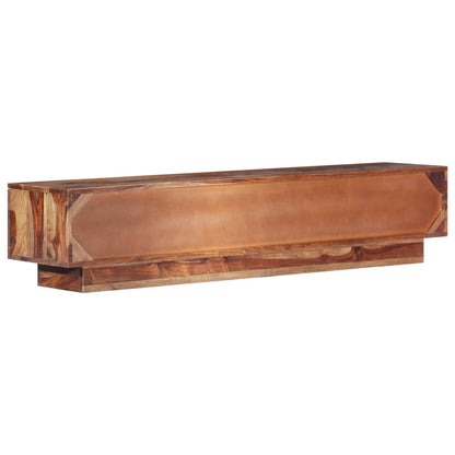 TV-Möbel Trä TV-Bänk 145x30x30 cm massivt trä