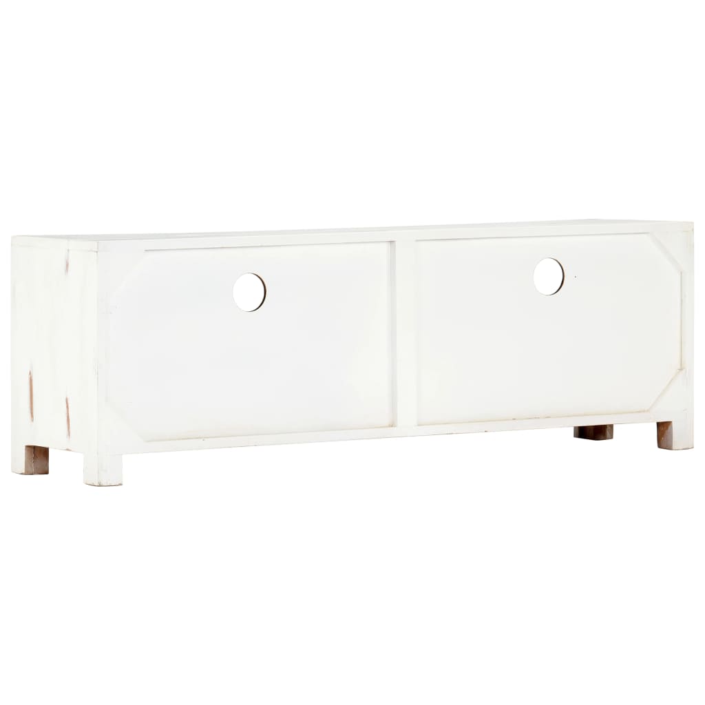 TV-Möbel Trä TV-Bänk 120x30x40 cm massivt akaciaträ