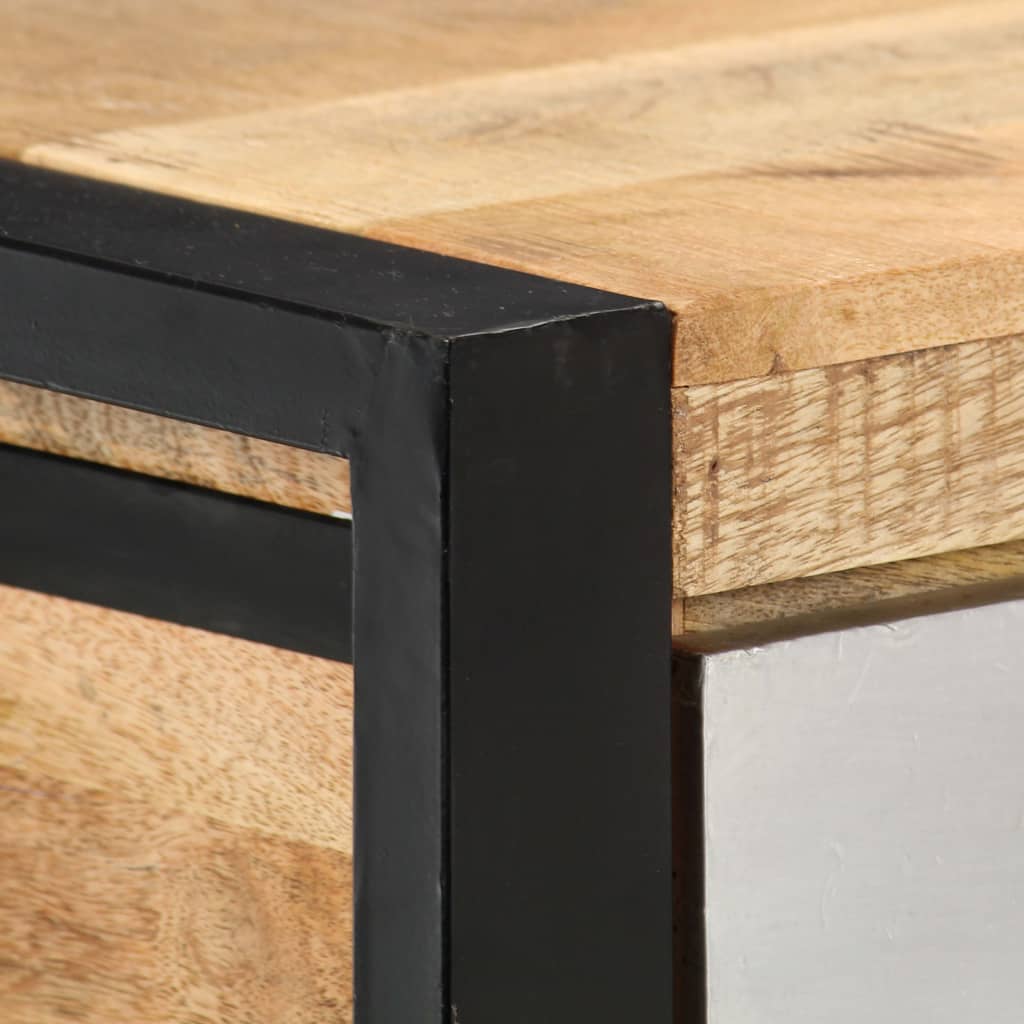 Avlastningsbord Konsollbord Trä 130x30x76 cm massivt mangoträ