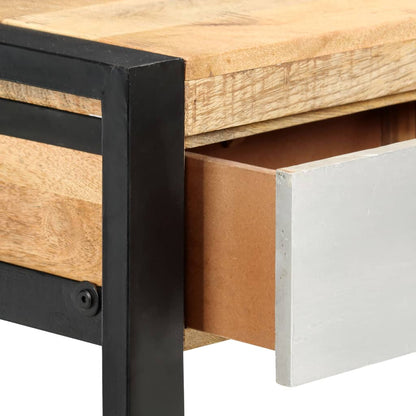 Avlastningsbord Konsollbord Trä 130x30x76 cm massivt mangoträ