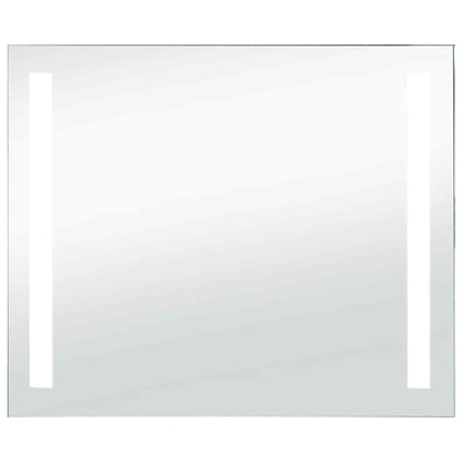 Badrumsspegel LED 80x60 cm