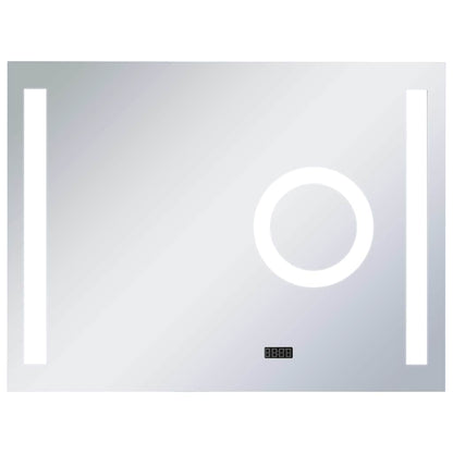 Badrumsspegel LED med touch-sensor 80x60 cm