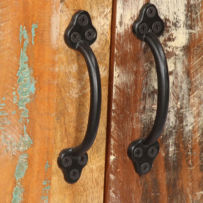 Bokhylla Trä 60x35x180 cm massivt återvunnet trä