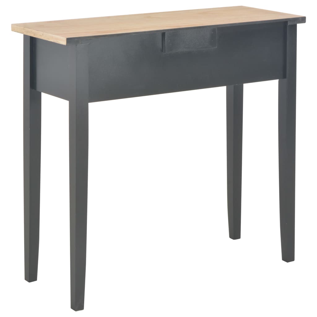 Avlastningsbord Konsollbord Svart 79x30x74 cm trä