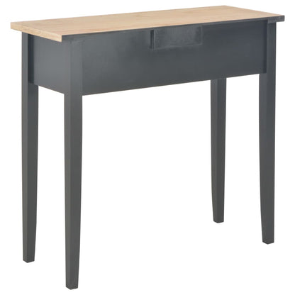 Avlastningsbord Konsollbord Svart 79x30x74 cm trä
