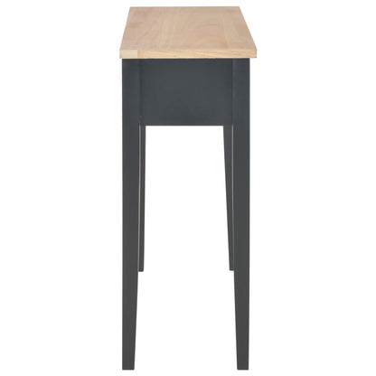 Avlastningsbord Konsollbord Svart 79x30x74 cm trä