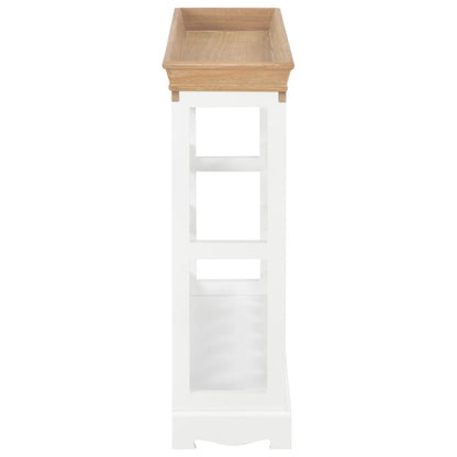 Vinställ Vinskåp Vit 70x22,5x70,5 cm MDF