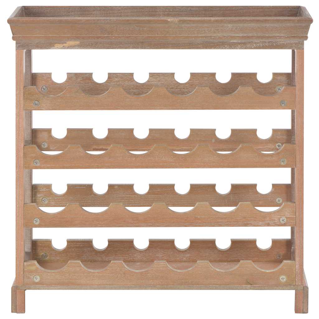 Vinskåp brun 70x22,5x70,5 cm MDF
