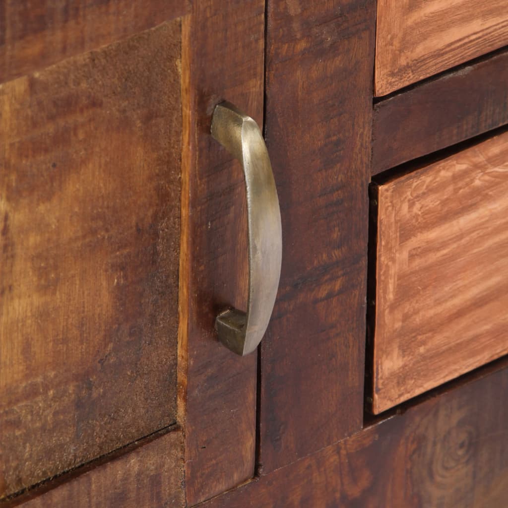 Skänk Trä 118x30x75 cm massivt mangoträ