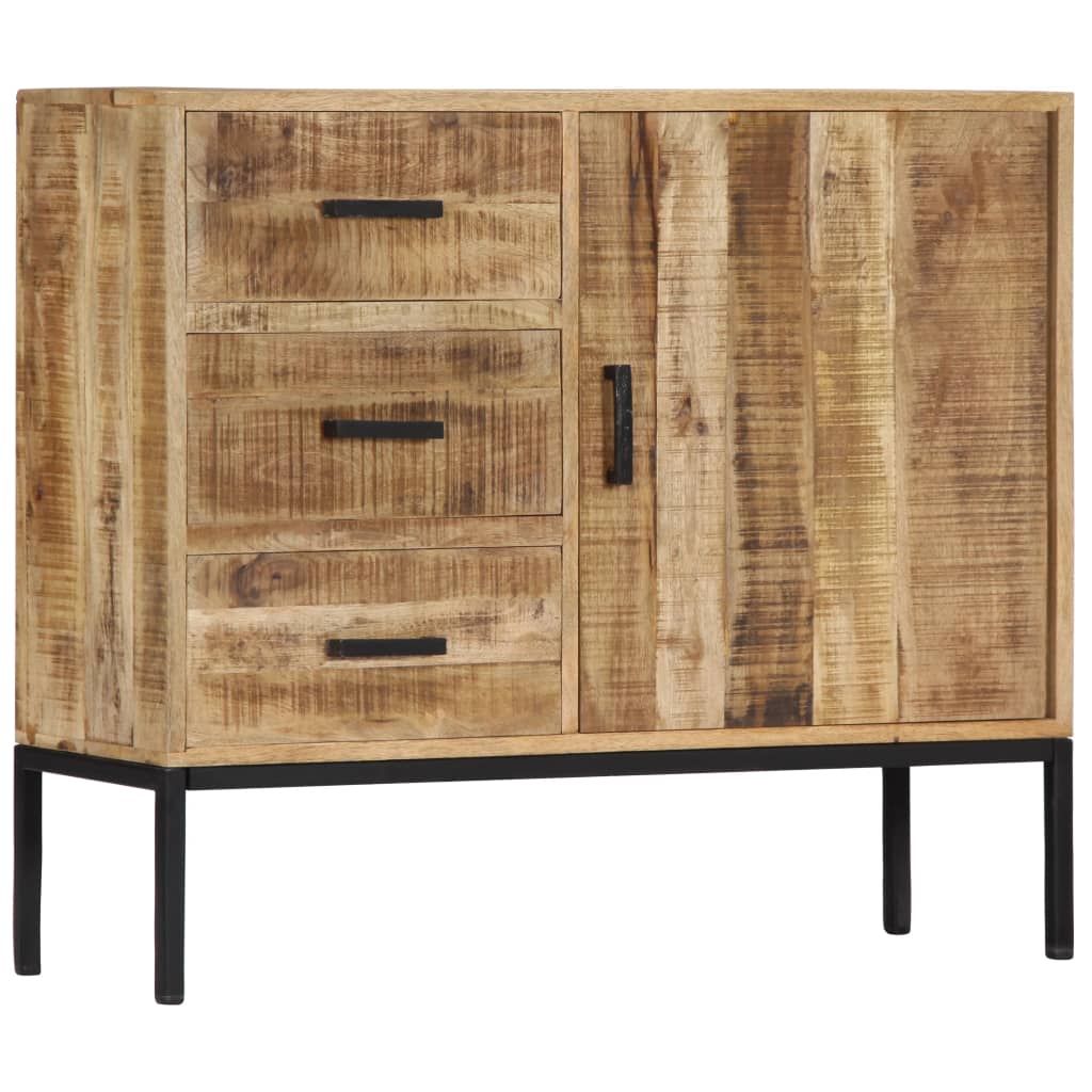 Skänk Trä 88x30x71 cm massivt mangoträ