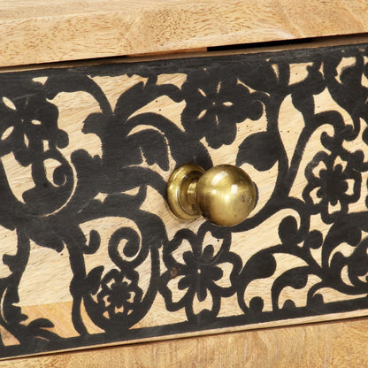 TV-Möbel Trä TV-Bänk 100x30x45 cm massivt mangoträ