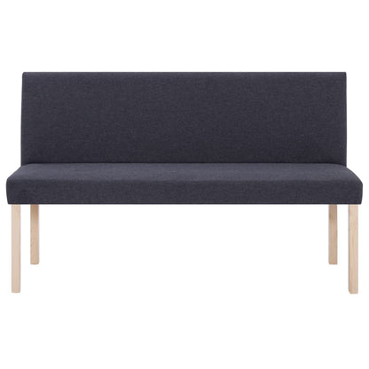 Hallbänk 139,5 cm mörkGrå polyester