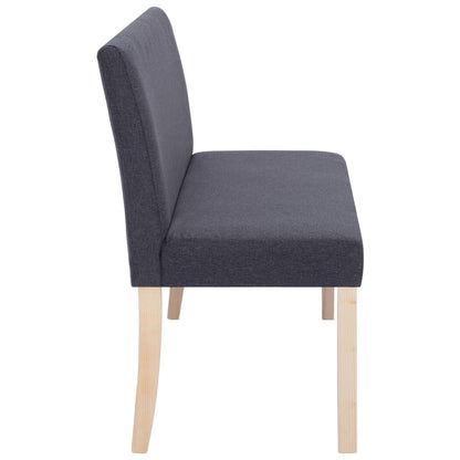 Hallbänk 139,5 cm mörkGrå polyester