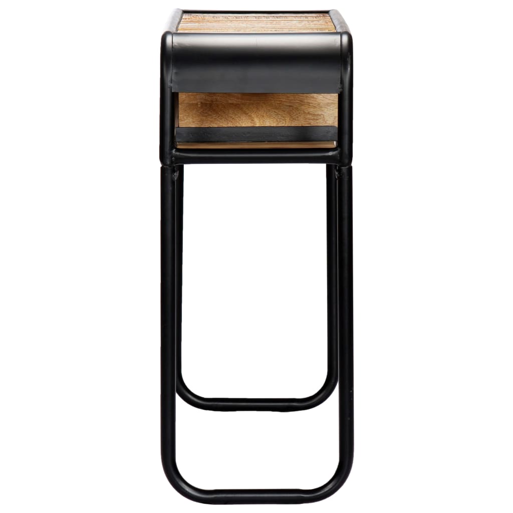 Avlastningsbord Konsollbord Trä 118x30x75 cm massivt återvunnet trä